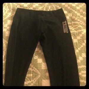 Justice Mesh Logo leggings